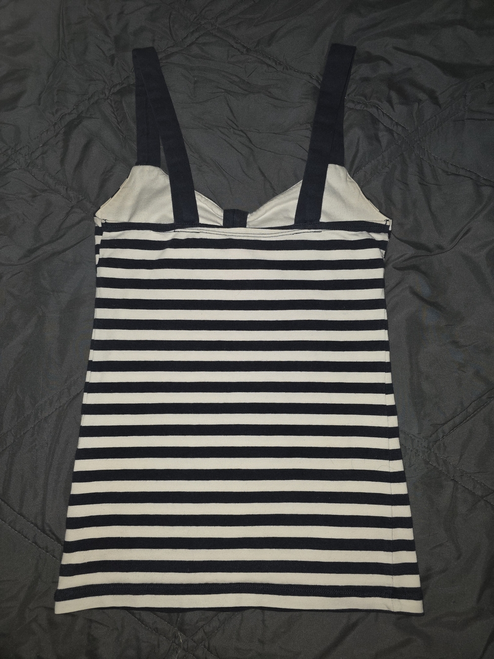 American Eagle Outfitters Navy and White Striped Camisole - Picture 4 of 4